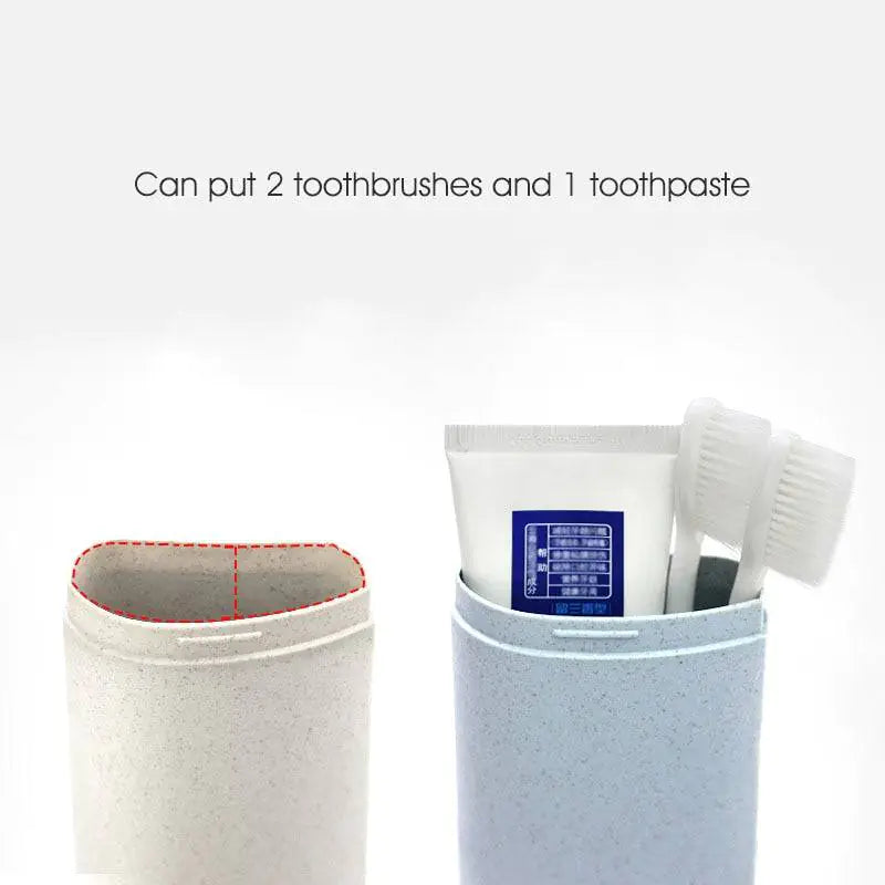 Travel Toothpaste And Toothbrush Organiser